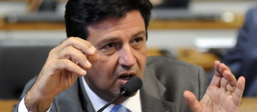 Luiz Henrique Mandetta discursou durante a abertura do MEDTROP-PARASITO 2019. (Arquivo Blasting News)