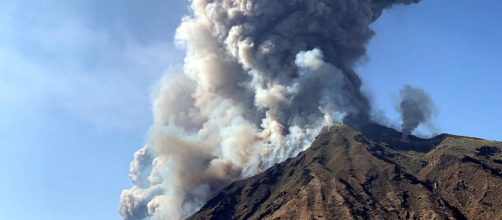 El volc&aacute;n Stromboli, este mi&eacute;rcoles.