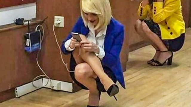 20 personnes qui s'adaptent parfaitement &agrave; la situation - photo publi&eacute;e sur http://topibuzz.me/