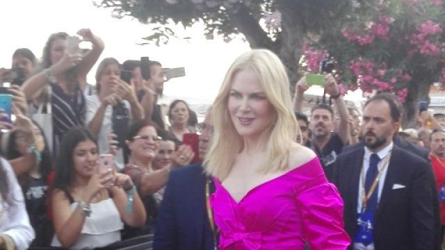 Nicole Kidman alla 65esima edizione del Taormina Film Fest