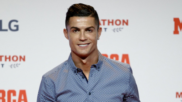 Cristiano Ronaldo al premio di Marca