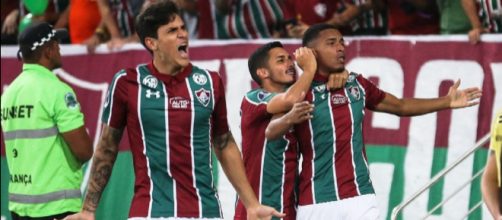 Fluminense derrotou o Pe&ntilde;arol e avan&ccedil;a na Sul-Americana. (Lucas Mer&ccedil;on/fluminense.com.br)