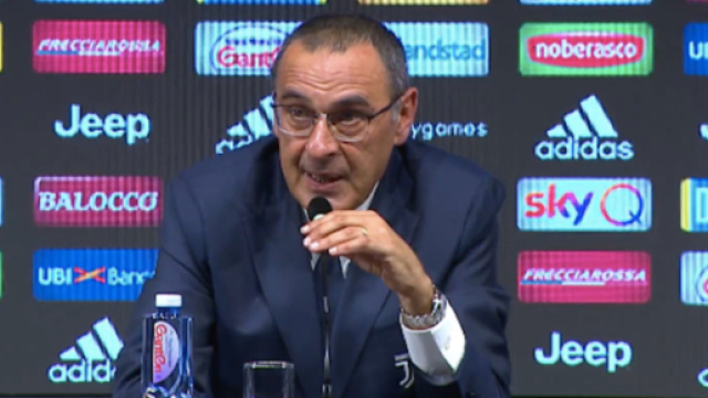 Juventus, Sarri lavora sulla tattica