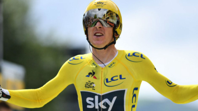 Geraint Thomas, campione in carica del Tour de France