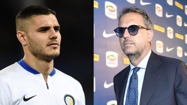 Mauro Icardi e Fabio Paratici (foto: gianlucadimarzio.com; gazzettadelsud.it)