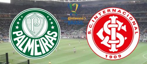 Palmeiras x Internacional: onde assistir, hor&aacute;rio e escala&ccedil;&otilde;es. (Fotomontagem)