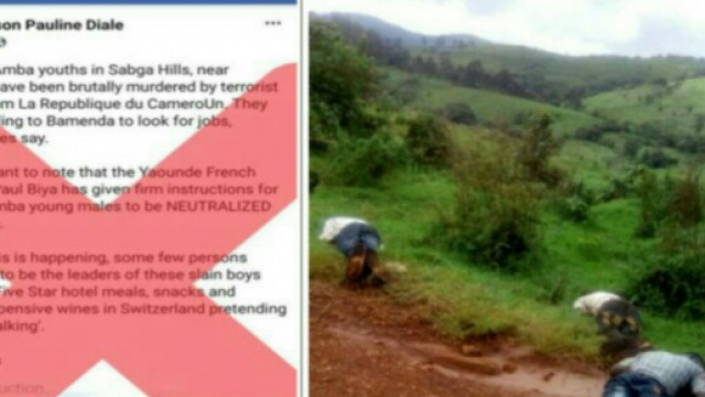 Manipulation des terroristes s&eacute;cessionnistes au Cameroun via Facebook &copy; Google