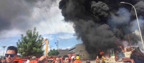 Desalojan el Oceanogr&agrave;fic de Valencia por un incendio