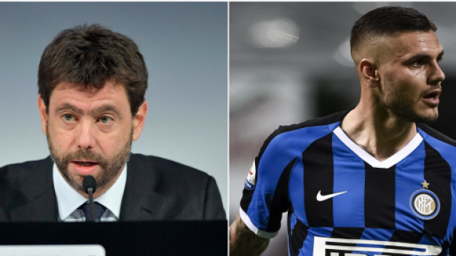 Andrea Agnelli e Mauro Icardi.