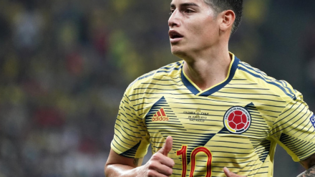 Real Madrid, il giocatore James Rodriguez
