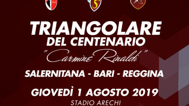 Triangolare del Centenario: calendario e regolamento - US ... - ussalernitana1919.it