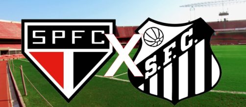 Cl&aacute;ssico San-S&atilde;o ser&aacute; no Morumbi. (Fotomontagem)