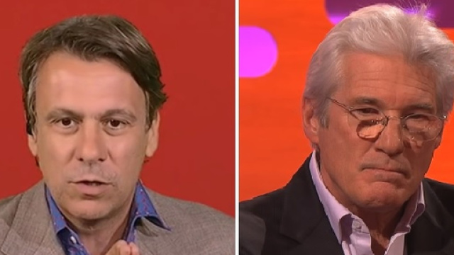 Nicola Porro non le manda a dire a Richard Gere (Ph. YouTube).