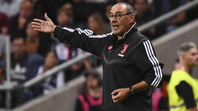 Maurizio Sarri, allenatore della Juventus