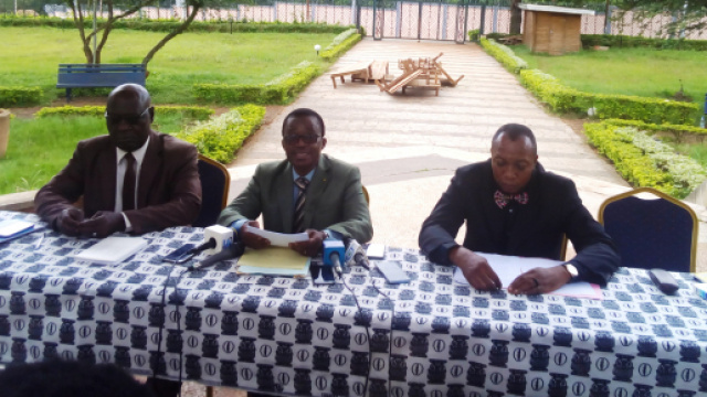 L'APEC lors de son discours &agrave; Yaound&eacute; du 8 ao&ucirc;t 2019 (c) Odile Pahai