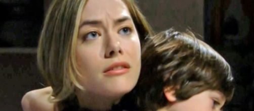 Thomas terrorizes Douglas and May kidnap Hope.(Image Source: The Bold and the Beautiful-YouTube.)