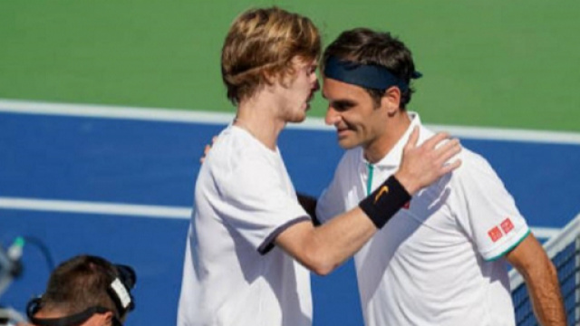 Rublev: 'Incredibile come ha reagito alla sconfitta, Federer &egrave; di un altro livello'