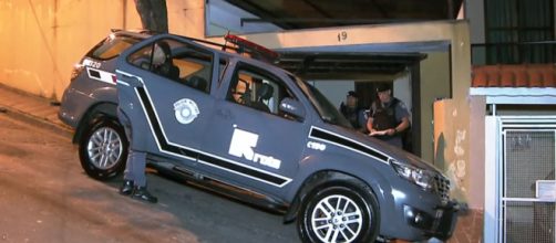 Policiais da Rota trocaram tiros com bandidos. (Reprodu&ccedil;&atilde;o/TV Globo)