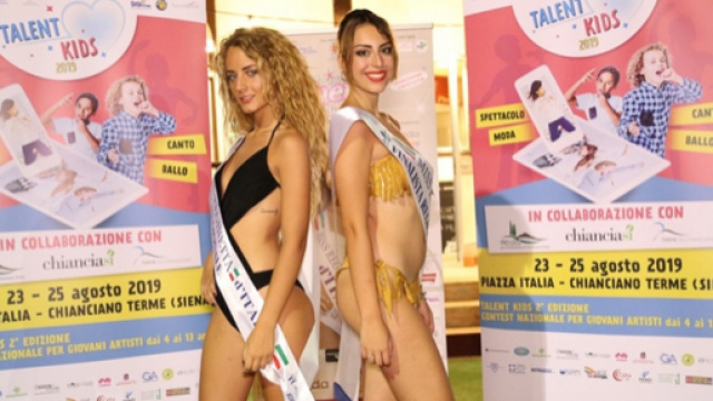 Clarissa Flora e Angelica Lettini alle tappe provinciali di Miss Reginetta d'Italia 2019 in Puglia e Basilicata