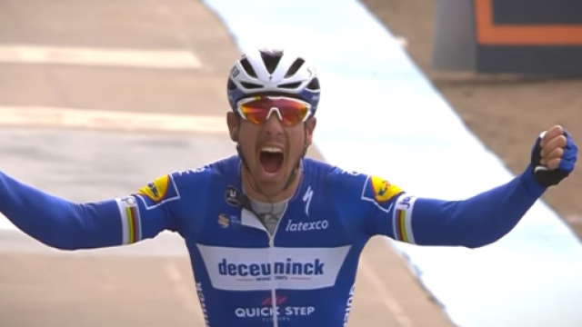 Philippe Gilbert, la vittoria alla Parigi Roubaix