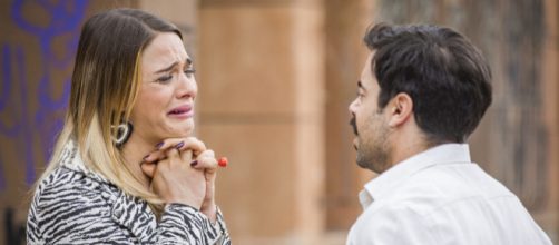 Britney (Glamour Garcia) toma coragem para revelar verdade a Abel. (Pedro Carvalho). (Reprodu&ccedil;&atilde;o/TV Globo)