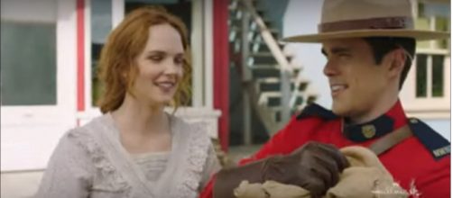 Morgan Kohan and Ryan-James Hatanaka star in 'When Hope Calls,' premiering August 30. .[Image source: HallmarkMoviesNow/YouTube]