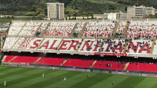 Serie B Salernitana-Pescara Stadio Arechi