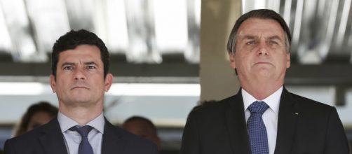 Bolsonaro havia prometido liberdade ao ministro Moro. (Arquivo Blasting News)