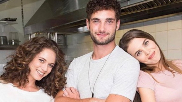 Susanna (Agnese Lorenzini), Niko (Luca Turco) e Beatrice (Marina Crialesi)