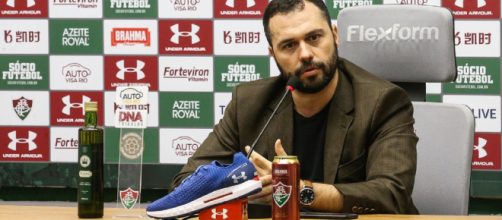 M&aacute;rio Bittencourt, presidente do Fluminense lan&ccedil;a desafio. (Reprodu&ccedil;&atilde;o/fluminense.com.br)