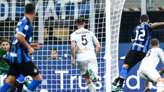 L'Inter batte il Lecce per 4-0