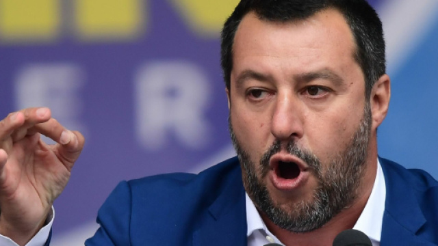 Matteo Salvini si scaglia contro la trattativa PD-M5S per la formazione di un governo giallo-rosso.