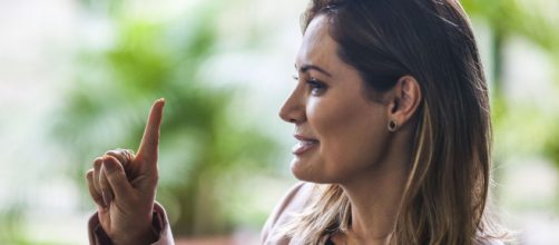 Michelle Bolsonaro atua em projetos sociais. (Jos&eacute; Cruz/Ag&ecirc;ncia Brasil)