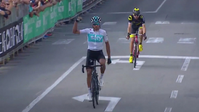 Gianni Moscon, vincitore nel 2018 della Coppa Agostoni