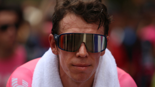 Rigoberto Uran &egrave; stato costretto al ritiro dalla Vuelta Espana