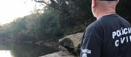 O corpo de Paula foi encontrado no rio dos Sinos. (Reprodu&ccedil;&atilde;o/Pol&iacute;cia Civil)
