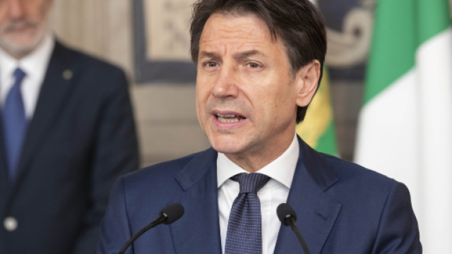Il premier Giuseppe Conte al Quirinale