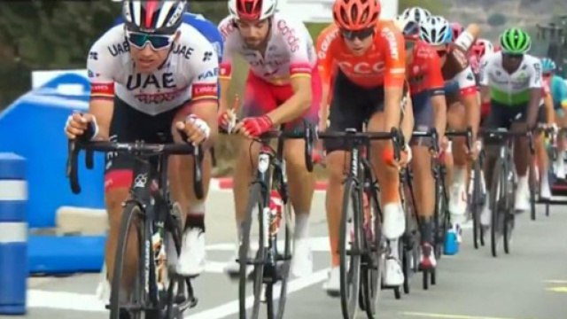 I fuggitivi nell'ottava tappa della Vuelta Espana