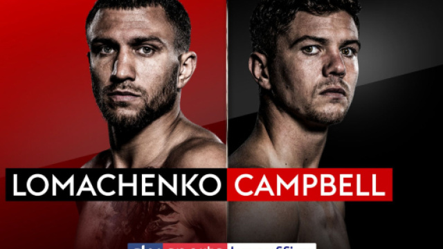 Lomachenko vs Campbell sabato 31 agosto a Londra