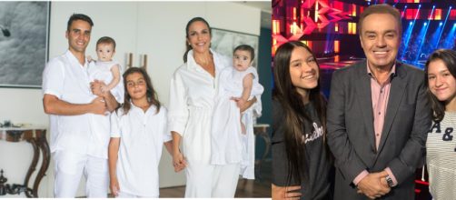 Ivete Sangalo e Gugu Liberato s&atilde;o pais de g&ecirc;meos. (Fotomontagem)