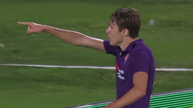 Federico Chiesa, giocatore della Fiorentina