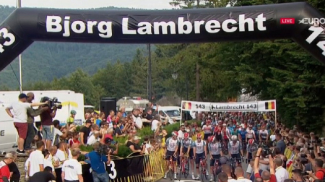 Il Giro di Polonia ricorda Bjorg Lambrecht neutralizzando la quarta tappa