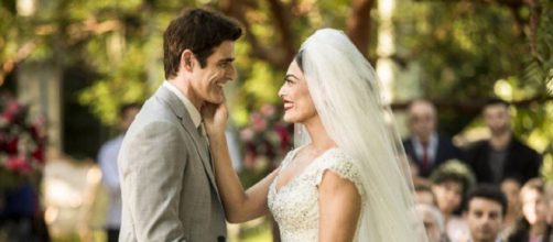 R&eacute;gis nega div&oacute;rcio a Maria da Paz. (Reprodu&ccedil;&atilde;o/ TV Globo)