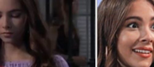GH fans believe Haley Pallos has cheek implants. [Image Source: SoapDirt GH /YouTube]