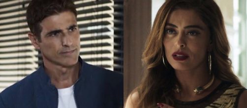 R&eacute;gis descobre que Maria da Paz tem uma arma. (Reprodu&ccedil;&atilde;o/Rede Globo)