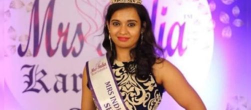 Mrs India Karnatka Jyoti Malani commits suicide. Photo-Image credit-(screen shot-beautypageants/youtube)