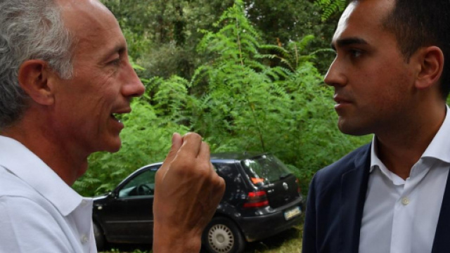 Marco Travaglio infuriato con Luigi Di Maio