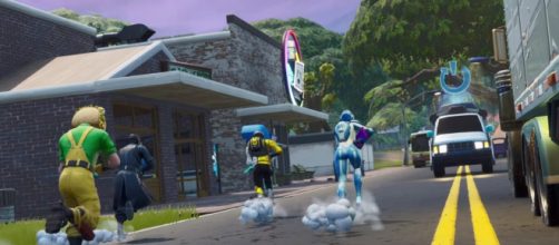 Moisty Mire and Greasy Grove are back with the latest "Fortnite" update. Image Credit: Epic Games / YouTube
