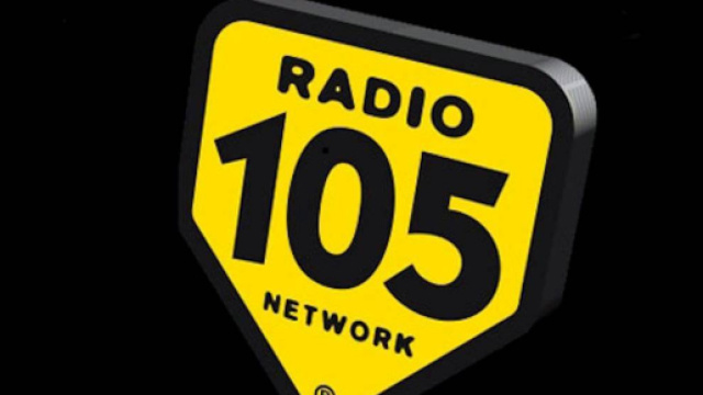 Logo radio 105 network De Robertis