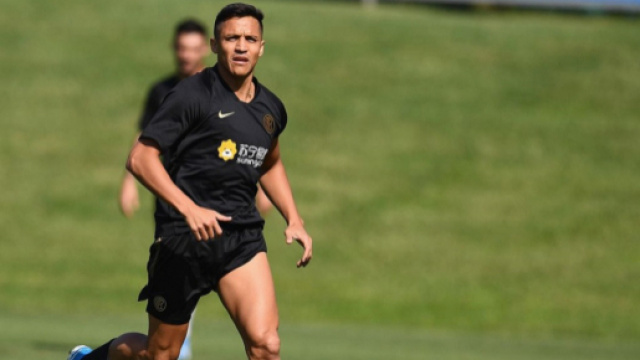 Alexis Sanchez pronto al debutto con la maglia dell'Inter